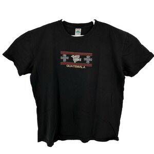 VINTAGE 90's Co. Lux Men's Guatemala Embroidered Motifs Size 2XL